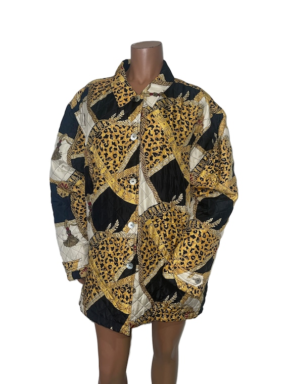 Vintage Cervelle Silk Bomber Jacket... - image 1