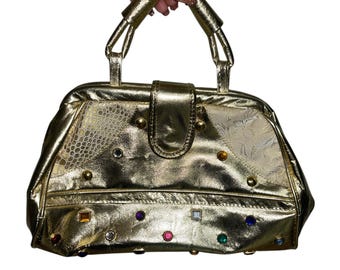 Vintage Gold Gem Purse