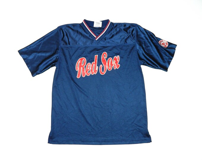 Vintage MLB Lee Boston Red Sox Baseball Jersey..  Sz Lrg