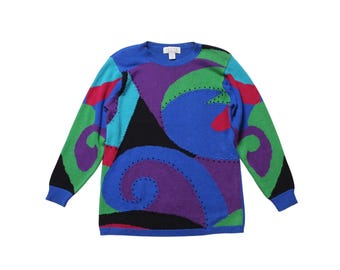 Vintage Vintage Abstract Sweater Size. Small