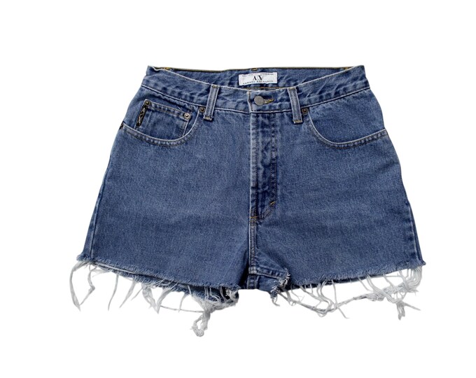 Vintage Armani Exchange Denim Jean Shorts... Sz 8R