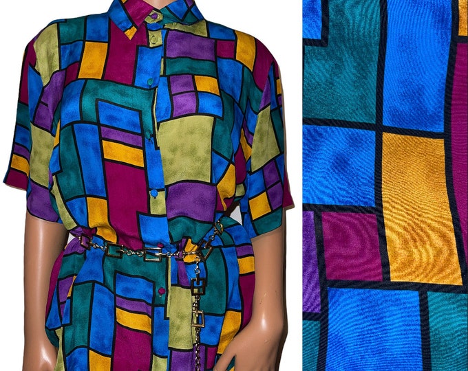 Vintage Silk Blouse SZ 16