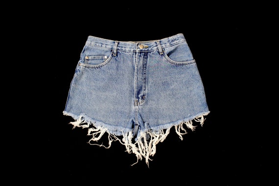 Vintage Women's Calvin Klein Denim Jean Shorts...… - image 1