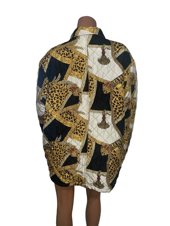 Vintage Cervelle Silk Bomber Jacket... - image 3