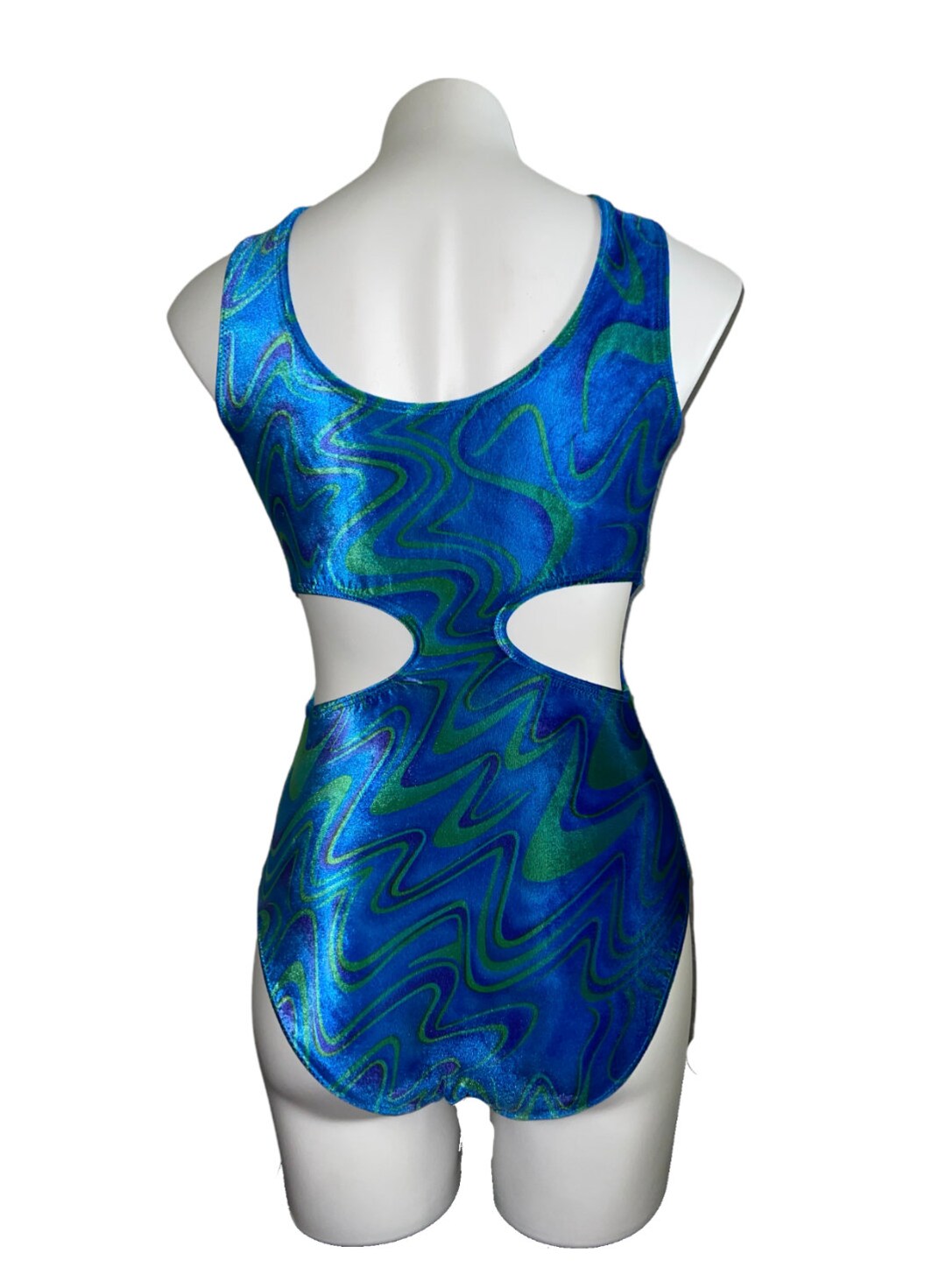 Vintage Abstract Colorful Unitard... Sz M - Etsy