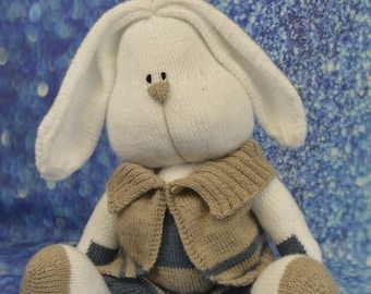 PDF KNITTING PATTERN - All Bunny One Knitting Pattern Download From Knitting by Post. Pdf download