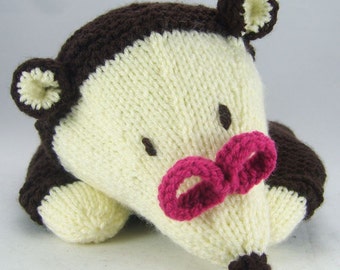 PDF KNITTING PATTERN - Mole Pyjama Case Knitting Pattern Download From Knitting by Post