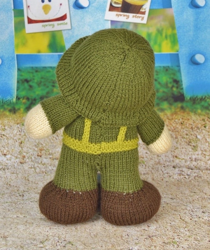TOY KNITTING PATTERN Tommy the Soldier Knitting Pattern Etsy