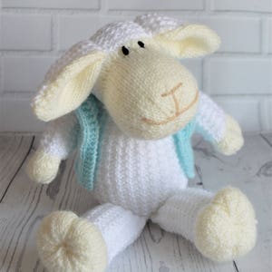 PDF KNITTING PATTERN Mouton the Sheep Knitting Pattern Download from Knitting by Post. Pdf download image 1