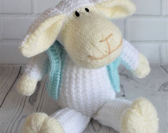 PDF KNITTING PATTERN - Mouton the Sheep Knitting Pattern Download from Knitting by Post. Pdf download