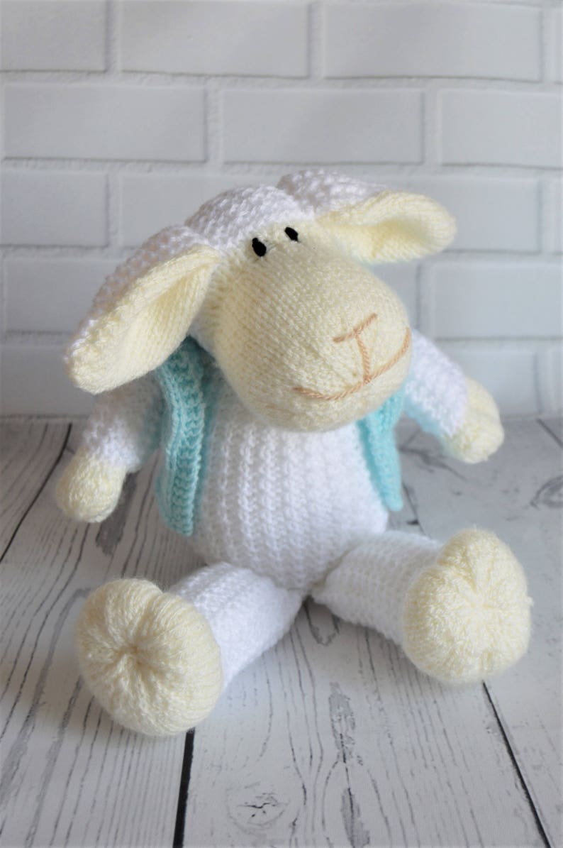 PDF KNITTING PATTERN Mouton the Sheep Knitting Pattern Download from Knitting by Post. Pdf download image 1