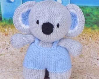 PDF KNITTING PATTERN - Koala Soft Toy Knitting Pattern Download From Knitting by Post. Pdf download