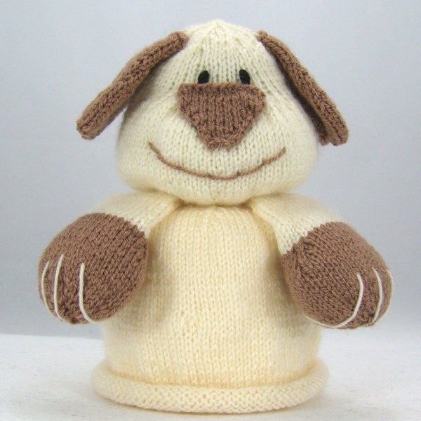PDF KNITTING PATTERN - Bog Dog Toilet Roll Cover - Knitting Pattern Download From Knitting by Post