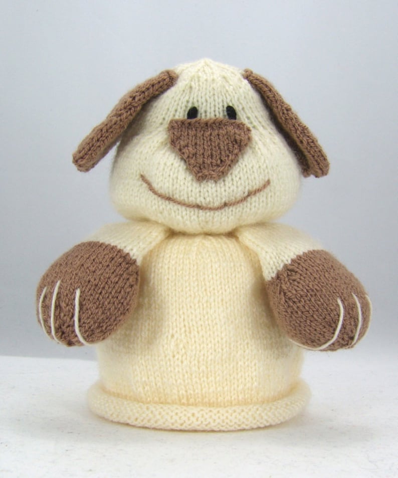 PDF KNITTING PATTERN Bog Dog Toilet Roll Cover Knitting Pattern Download From Knitting by Post image 1