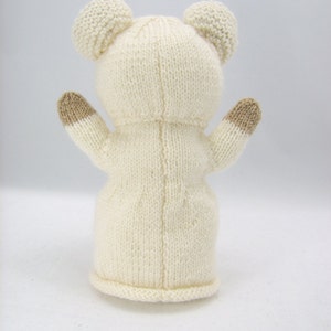 teddy glove puppet knitting pattern