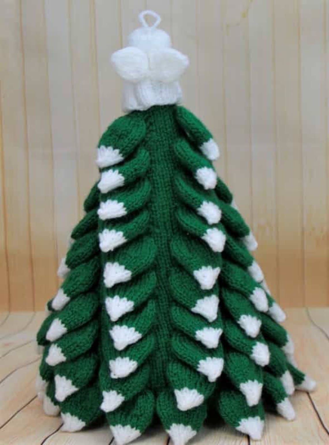 PDF KNITTING PATTERN Christmas Tree Knitting Pattern Etsy UK