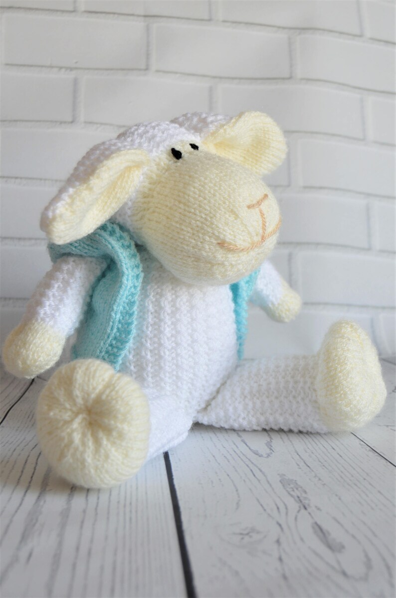 PDF KNITTING PATTERN Mouton the Sheep Knitting Pattern Download from Knitting by Post. Pdf download image 3