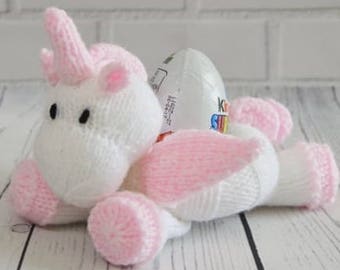 PDF KNITTING PATTERN - Unicorn Sweetie Soft Toy Knitting Pattern Download From Knitting by Post