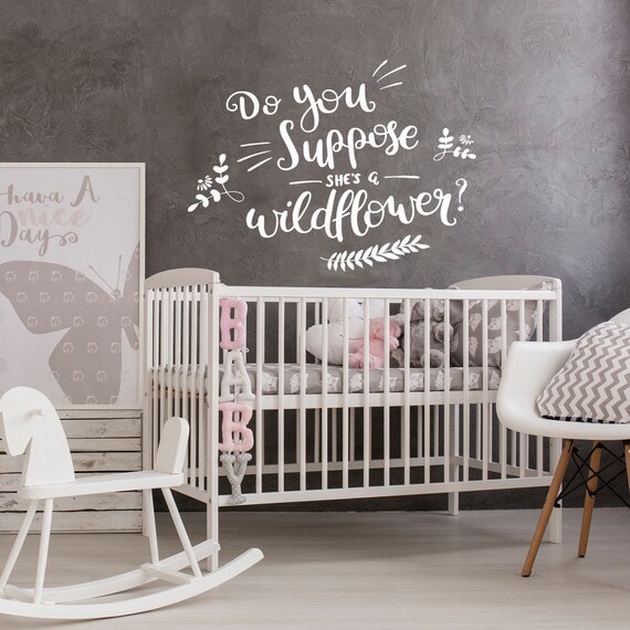 Design with Vinyl Top Selling Decals She's A Wildflower Wall Art 16 x 16 Black Design with Vinyl Top Selling Decals She's A Wildflower Wall Art 16 x 16 Black