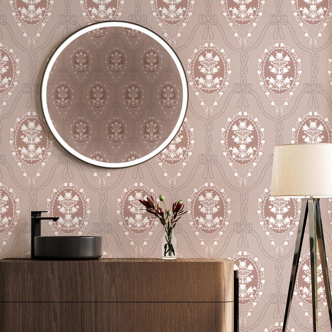 Victorian Floral DIY Botanical Wallpaper, Vintage Removable Bedroom ...