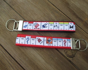mini monopoly keychain