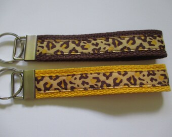 Animal Print Key Fob