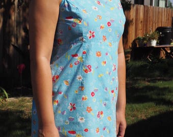 Vintage floral day dress