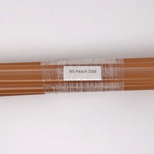 1LB Classic Formula Northstar Glassworks Peach Odd Quality Rod//Raw COE 33 Borosilicate Glass Supply for Lampworking and Glassblowing image 2