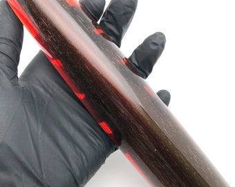 12.2oz Blood Money Borosilicate Glass Tubing by Glass Alchemy