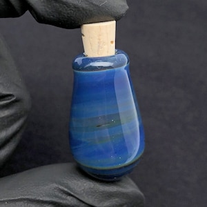 TINY cosmic apothecary magic potion bottle or stash jar image 1
