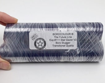 15.7oz Northstar Glassworks Exp. #111 Star Gazer V2 Slugger Bar, Brand New Sealed, Raw Borosilicate Glass COE33