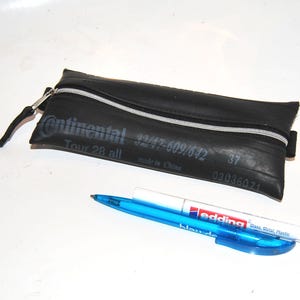 Pencil case, small tool utensil case SL rubber hose, bicycle tube upcycling