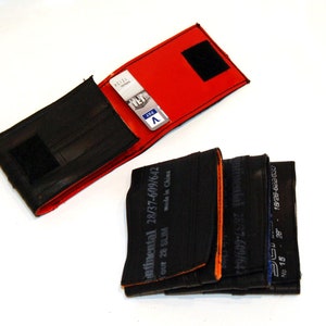 Minimalist Wallet Bicycle Tube with Truck Tarpaulin