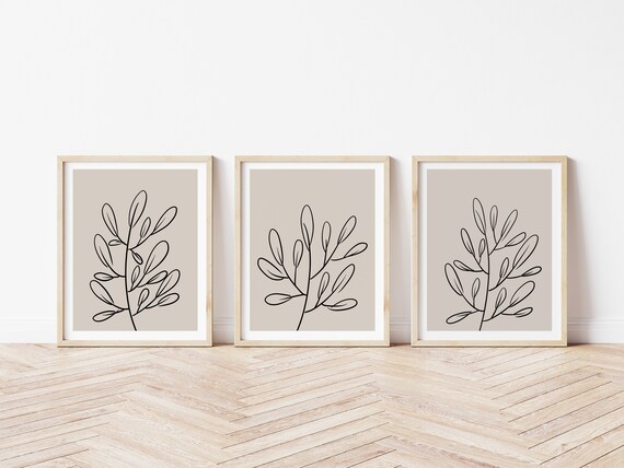 Minimalist Style Printable Wall Art Minimalistic Wall Decor - Etsy