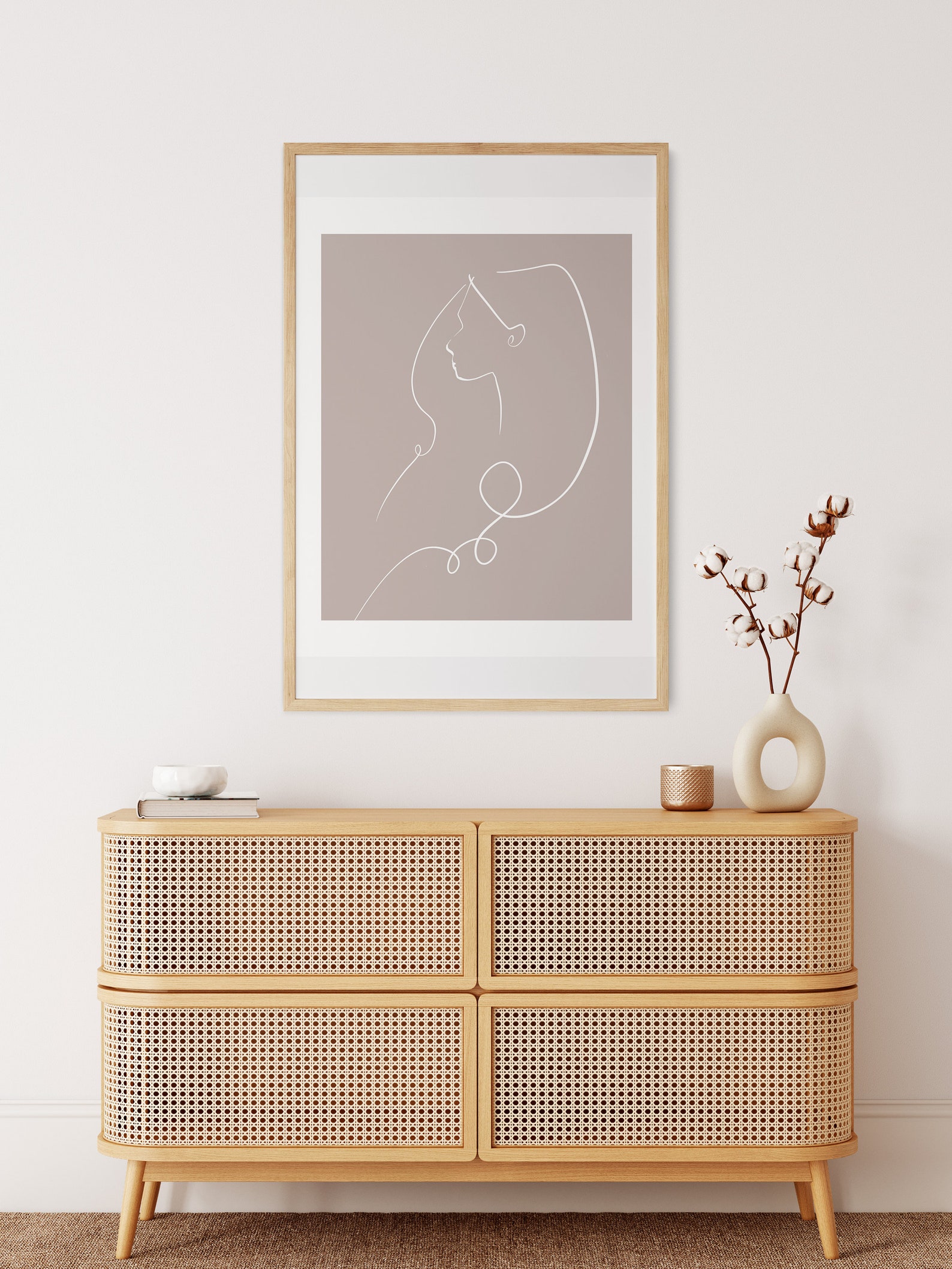 Minimalist Printable Wall Art, Minimalistic Wall Decor, Printable Line Art, Instant Download ...