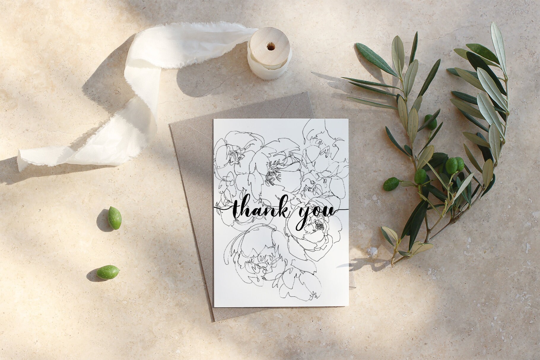 Hand Drawn Peonies Printable Art - Etsy