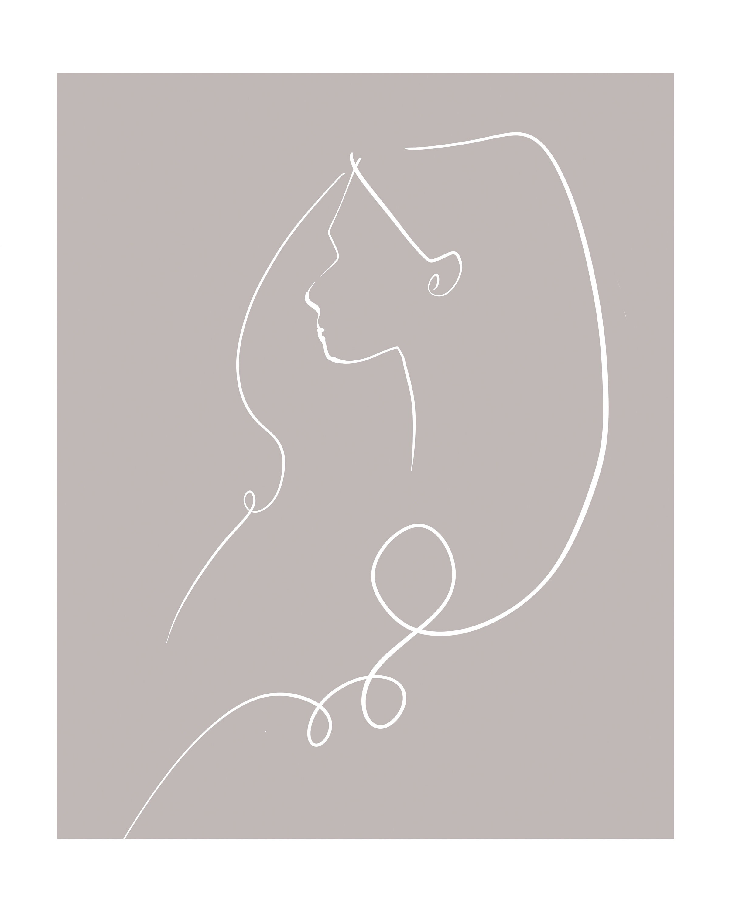 Minimalist Printable Wall Art, Minimalistic Wall Decor, Printable Line ...