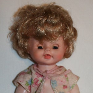Eegee 1978 Doll Baby Sleep Eyes 10&quot; Toy Feed & Wet Vtg Vintage