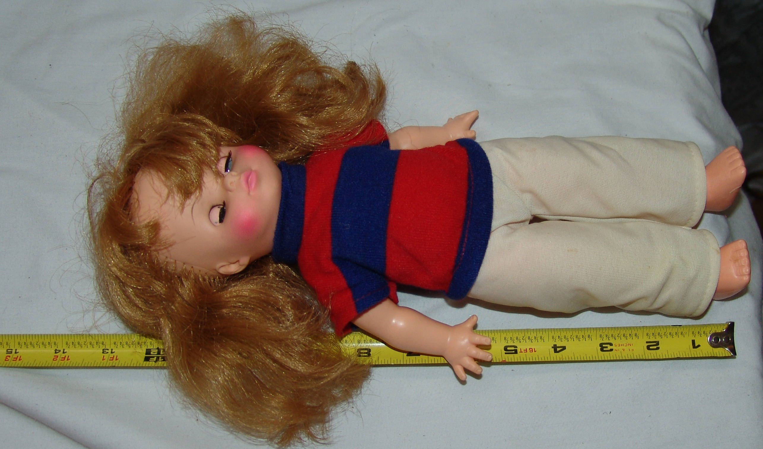 Horsman Dolls Doll 1967 13 w/ Clothes Sleep Eyes Vtg Vintage Baby Toy