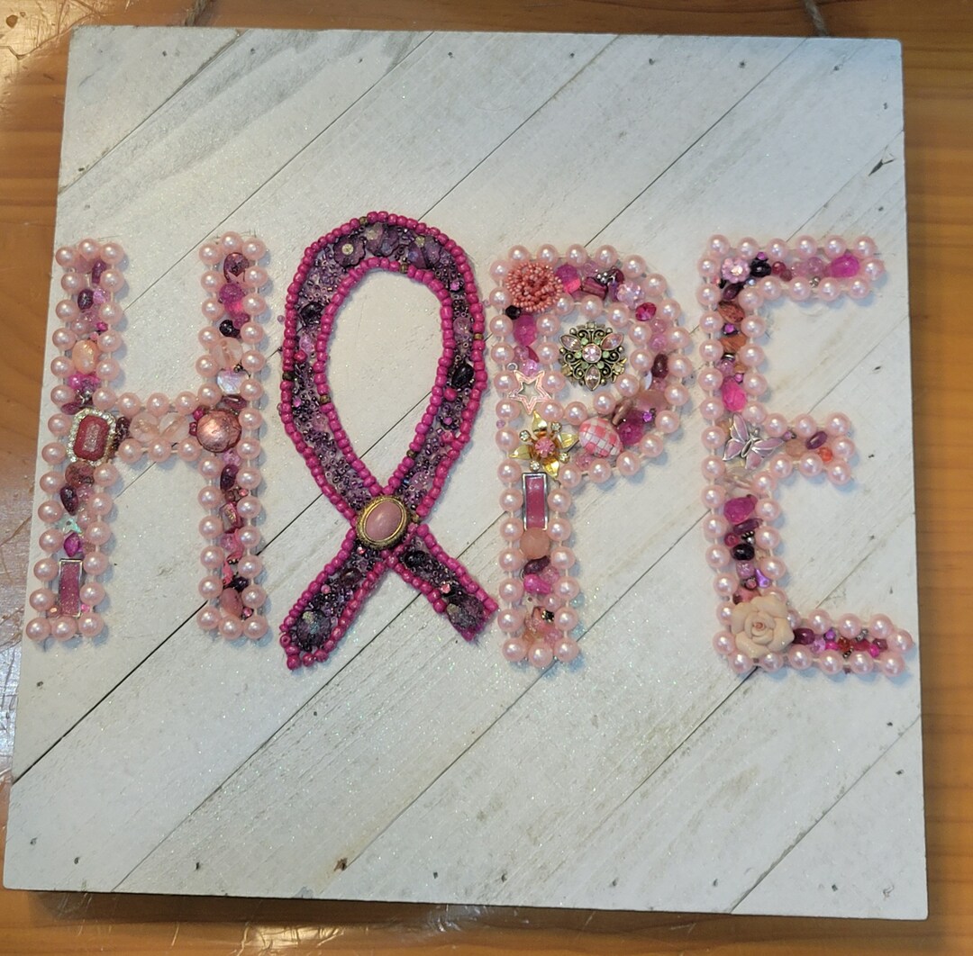 Hope, Breast Cancer, Pink Ribbon, Costume Jewelry, Jewelry, Wall Decor ...