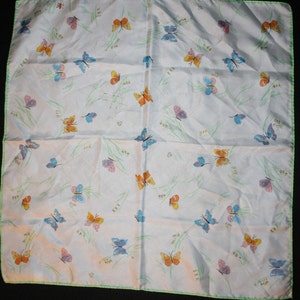VTG Vera Neumann Schal wickeln aus Polyester Schmetterling Print weiß Womens Zubehör