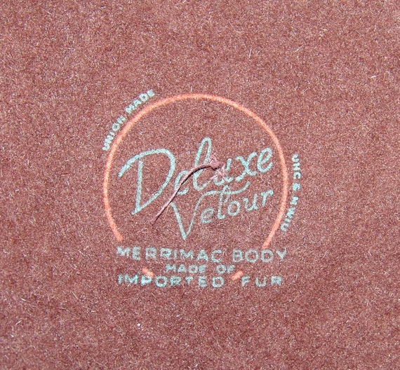 Deluxe Velour Merrimac Body Made Imported Fur Vtg… - image 8