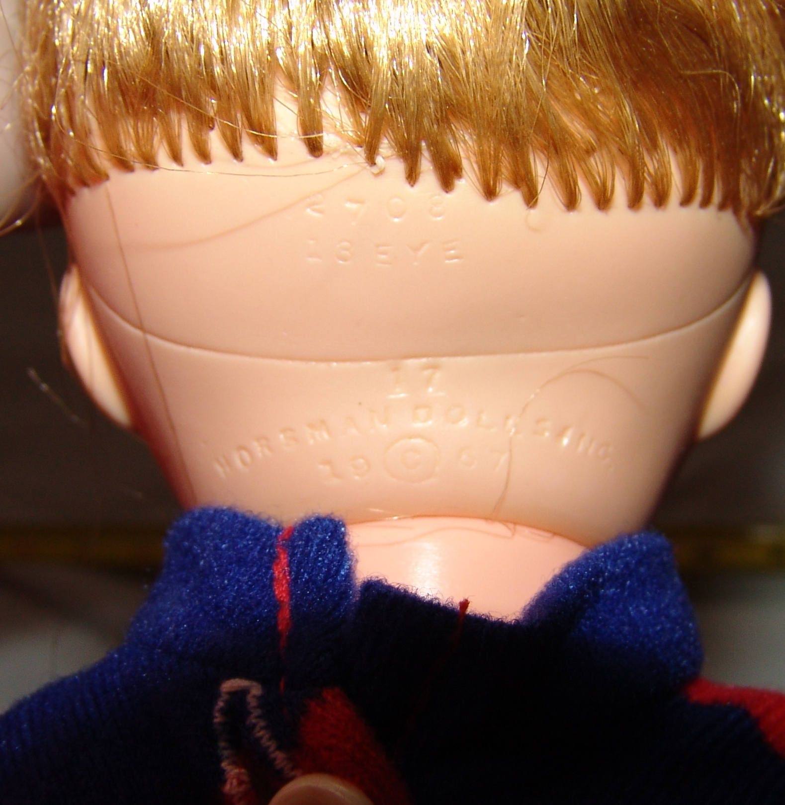 Horsman Dolls Doll 1967 13 W/ Clothes Sleep Eyes Vtg Vintage Baby Toy