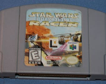 N64 Star Wars Episode I Racer スターウォーズエピソード１ レーサー Japanese Etsy