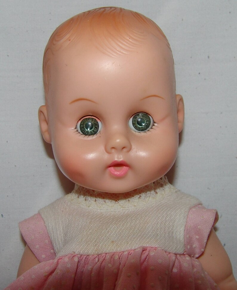 Ginny Baby Vogue Dolls Vtg Doll Sleep Eyes Drinks Wets w/ Etsy