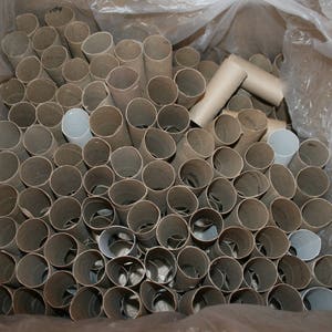 ENORME lote de tubos de papelão 250 peças de papel higiênico, toalha, artesanato, escola limpa, variedade de arte