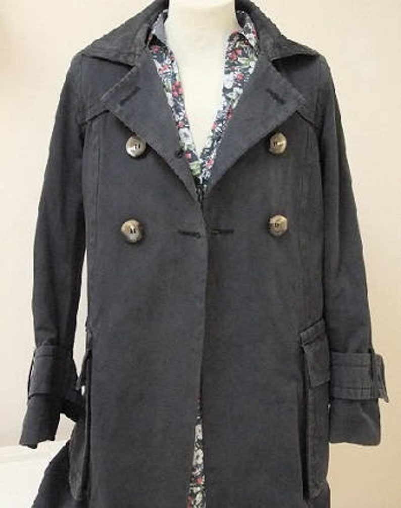 zara basic trench coat