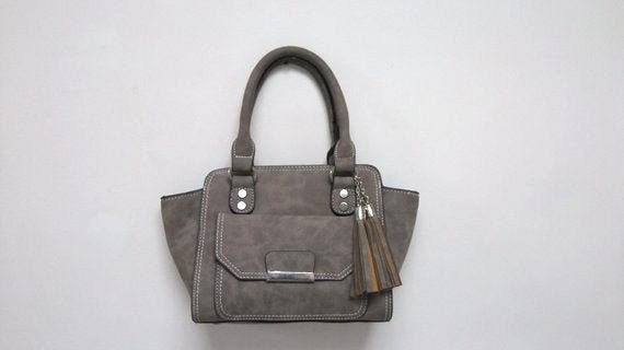 shoulder bag with tassels