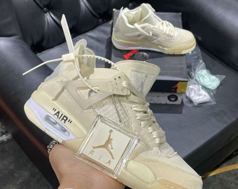 Air Jordan 4 Retro Blanco Apagado