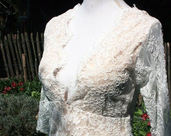 Bridal dress "Diana" - with the fabrics and laces that you choose